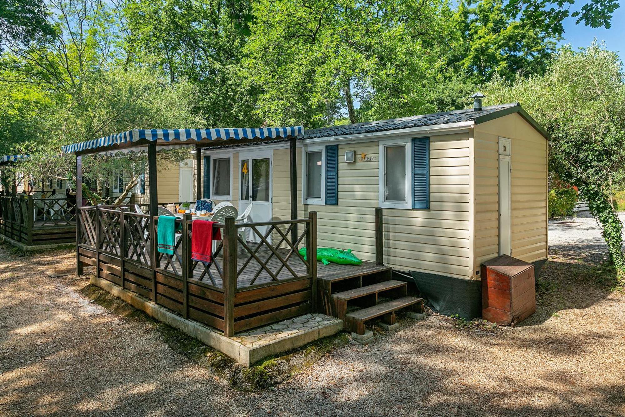 Albatross Mobile Homes On Camping Bijela Uvala Mugeba Exteriér fotografie