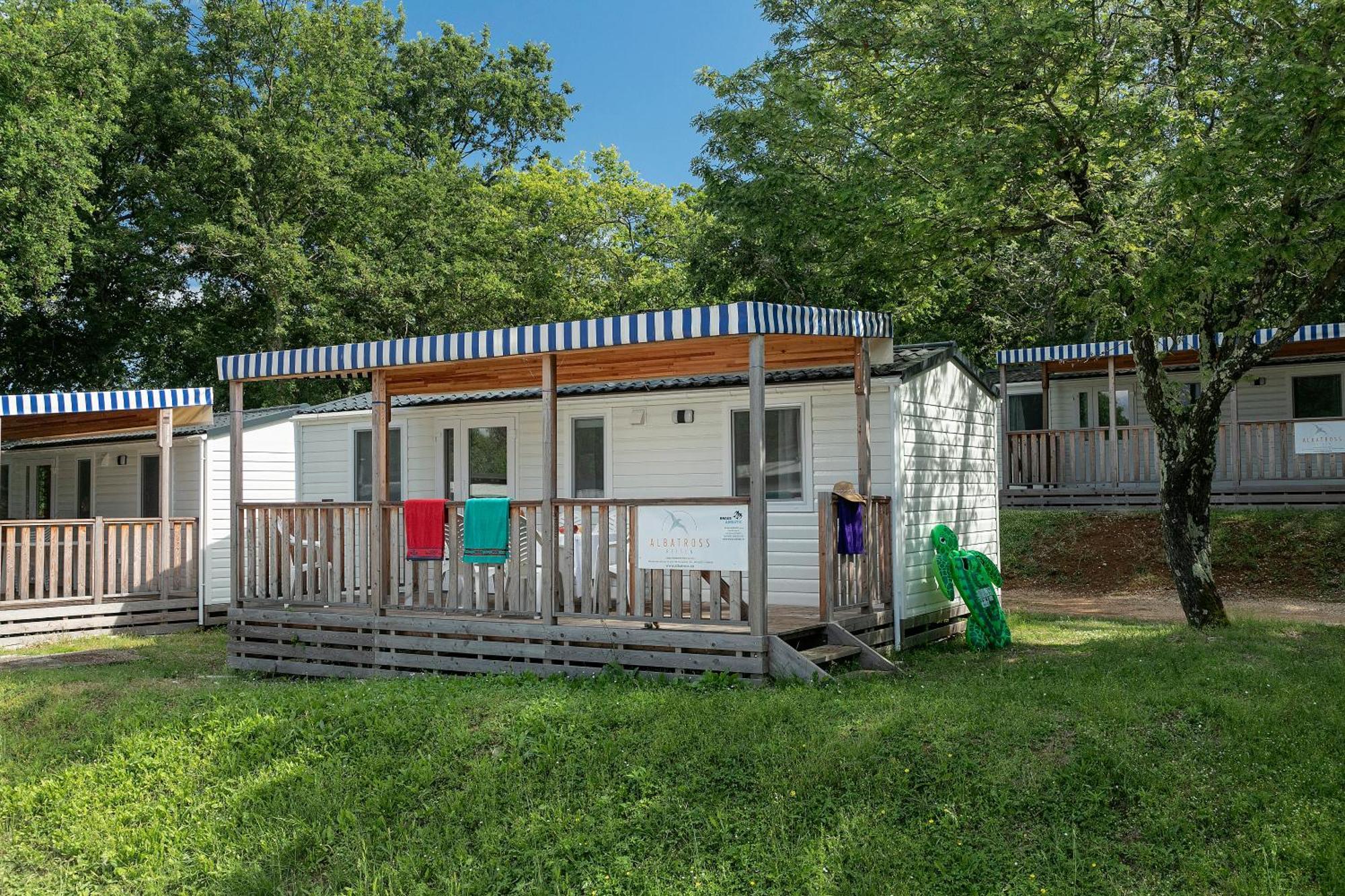 Albatross Mobile Homes On Camping Bijela Uvala Mugeba Exteriér fotografie